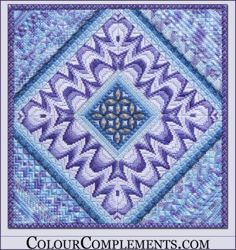 SHOCKWAVE, needlepoint