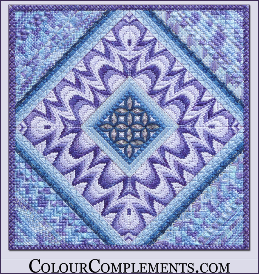 SHOCKWAVE, needlepoint
