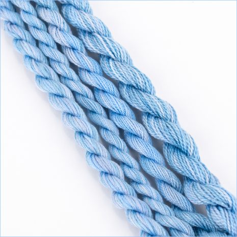 Colour 175 Colour Complements Light blue perle cotton embroidery floss, color #175