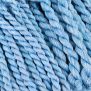 Light blue perle cotton embroidery thread, color #175
