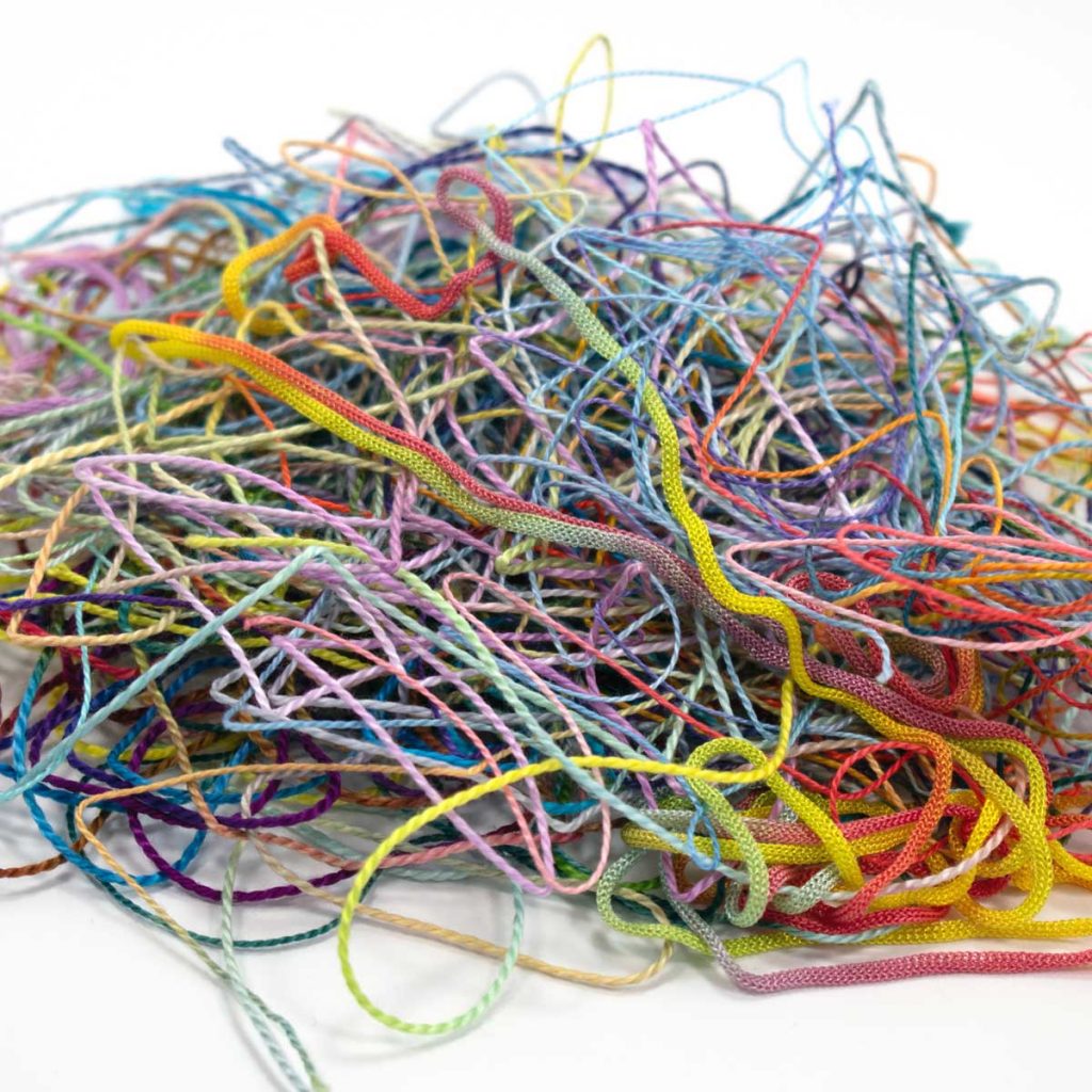 Embroidery Thread Bits |Hand Dyed Selection - Colour Complements