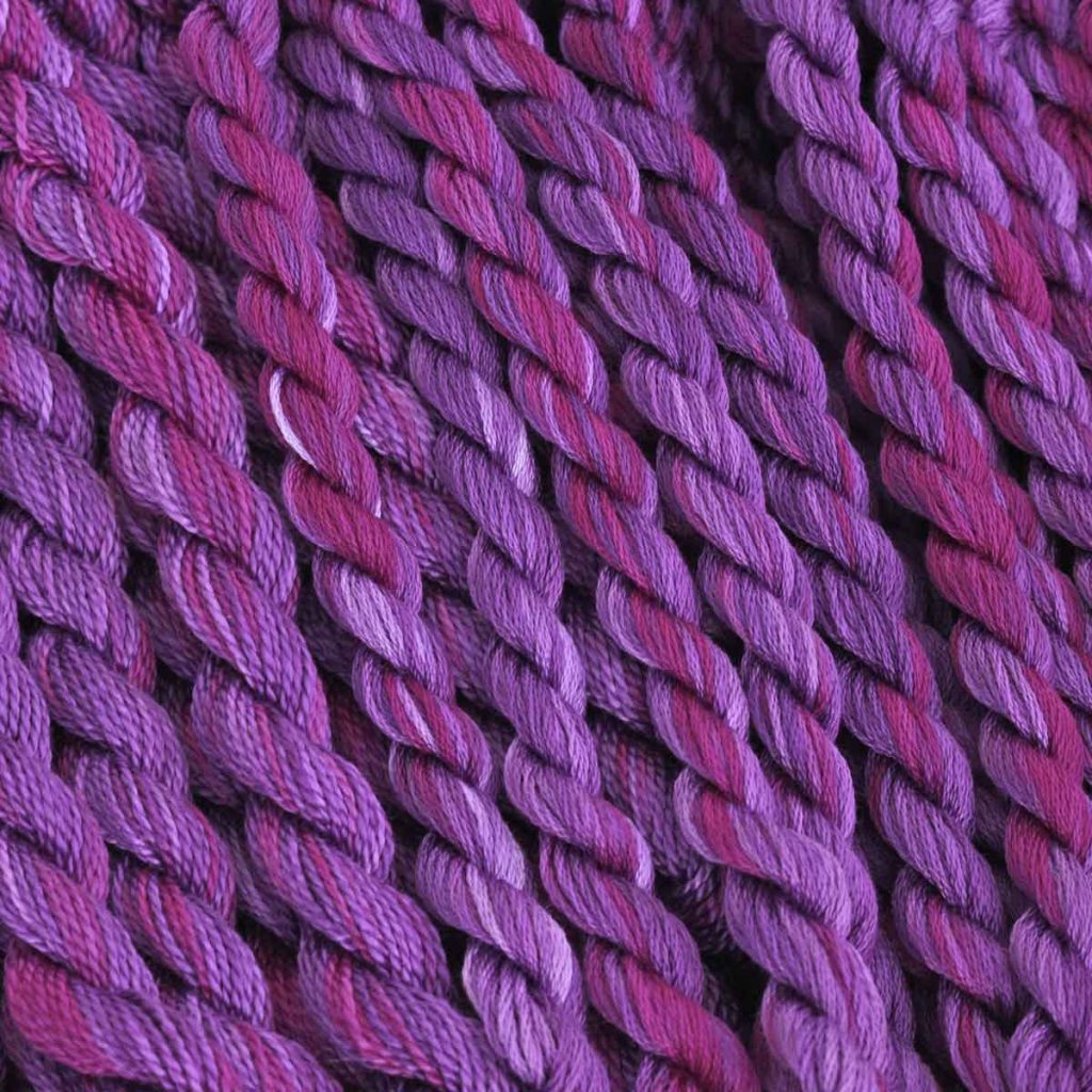 Violet Embroidery Floss and Perle Cotton Colour Complements