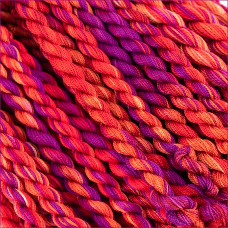 Colour Complements Colour #68. A blend of sunset colours!