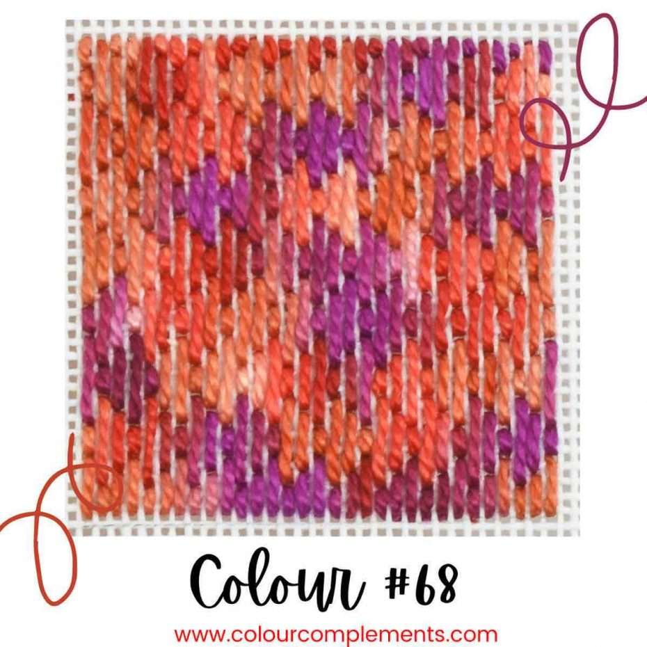 Stitch Sample Colour 72 | Video - Colour Complements