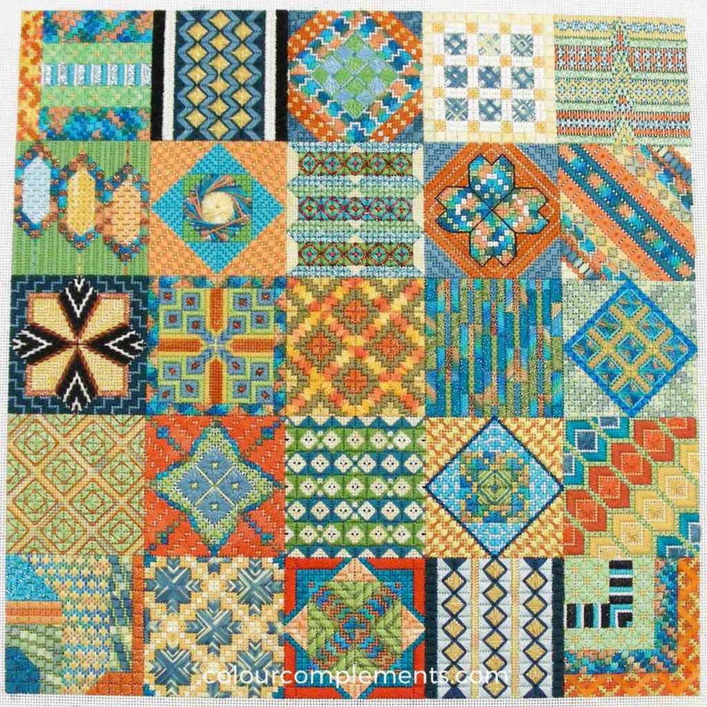 Needlepoint Nation Tilemania Colour Complements