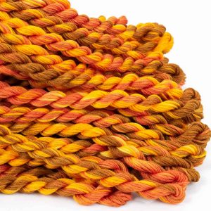 Golden Brown & Orange - Colour #77 - Cotton Floss