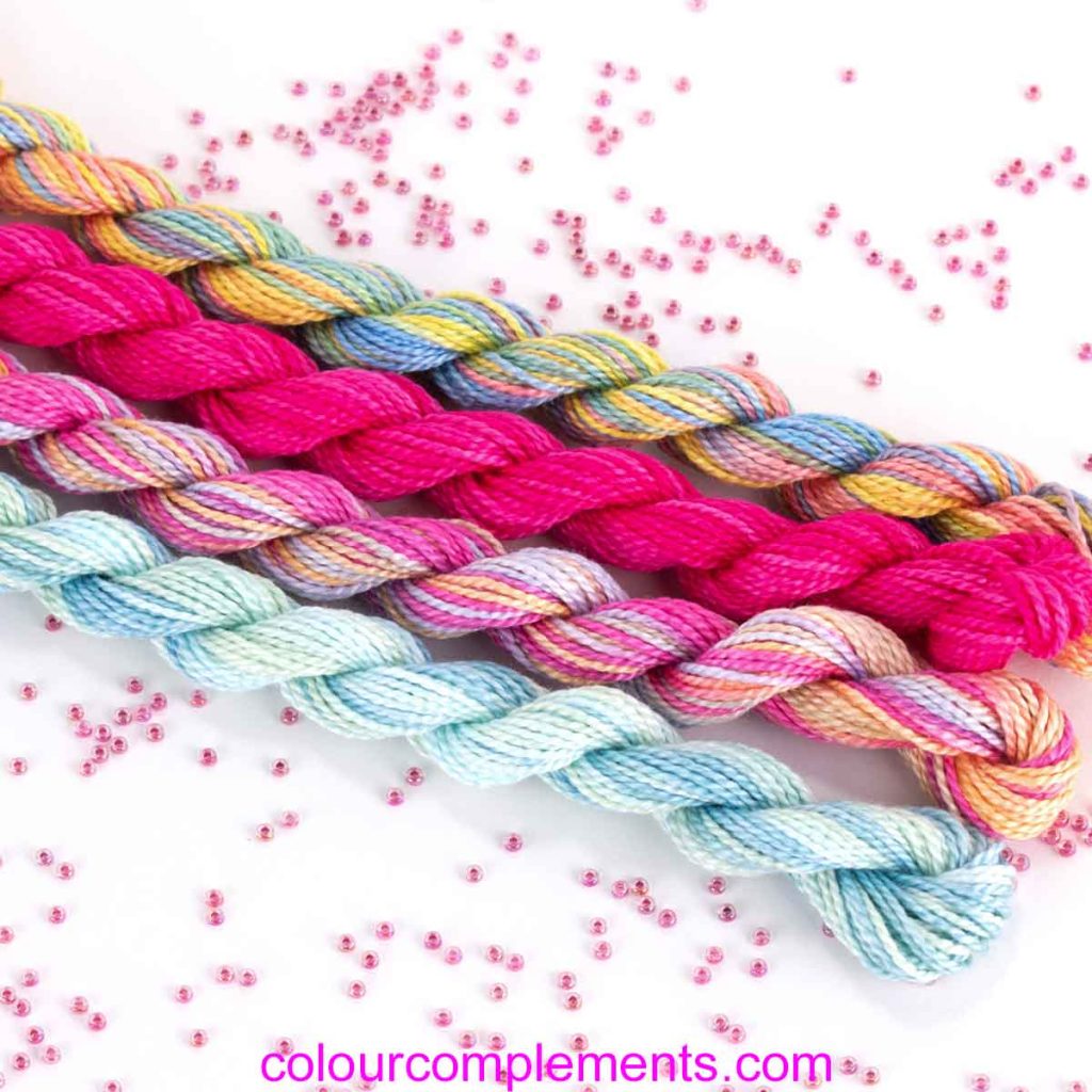 Light Colour Threads Spring Colour Threads By Colour Complements