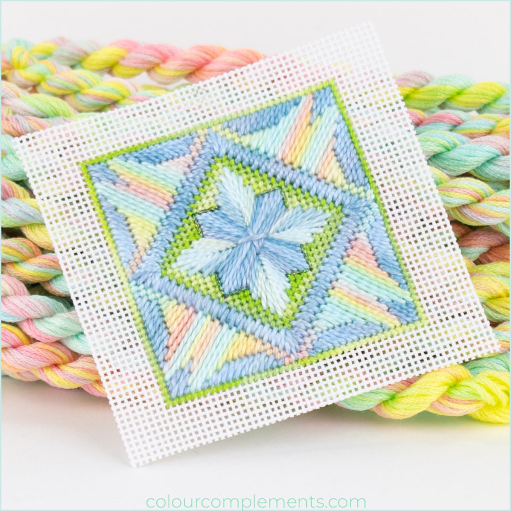 Christmas Decorating Hand-Dyed Threads - Colour Complements