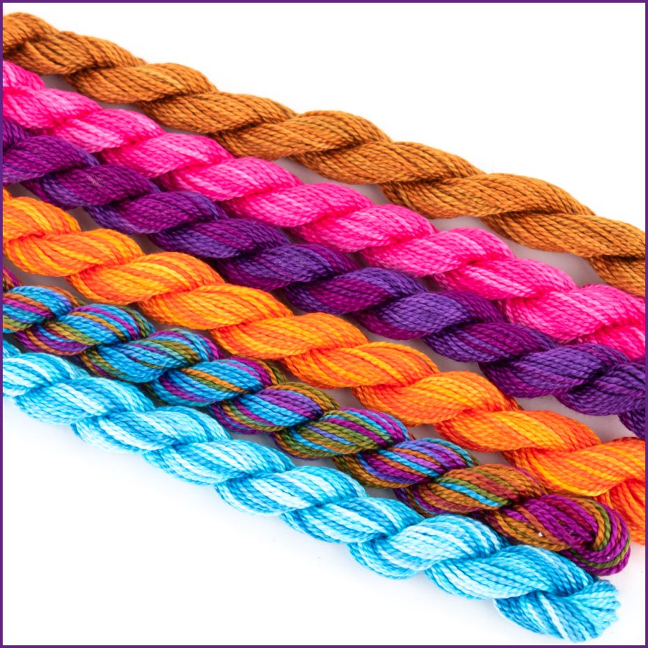 Colour Stitches Rye Simply Stitches Thread Kit | Colour Complements