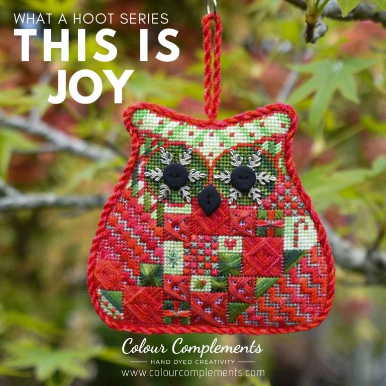 Joy – What A Hoot Series – Needlepoint PDF Download