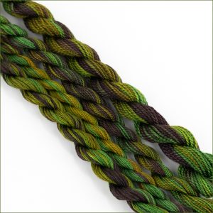 fall-green-and-brown-embroidery-threads