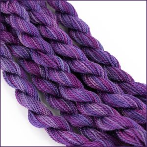 variegated purple Size 5 Perle Cotton thread