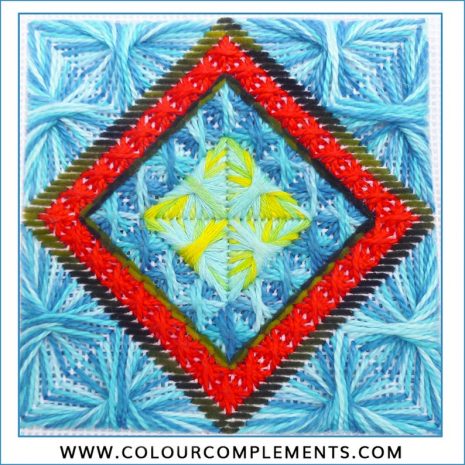 needlepoint stitch sample colour complements needlepoint stitch sample colour complements