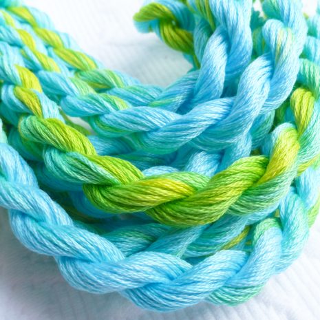turquoise-lime-embroidery-floss-colour-complements turquoise-lime-embroidery-floss-colour-complements